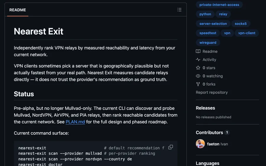 nearest-exit — screenshot